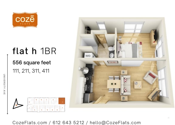 Floor Plan  Flat H Floor Plan
