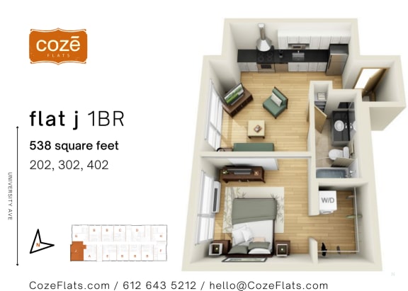 Floor Plan  Flat J Floor Plan