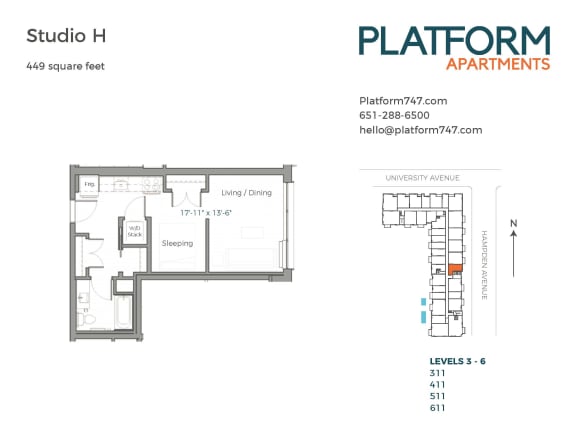 Floor Plan  a floor plan of studio h