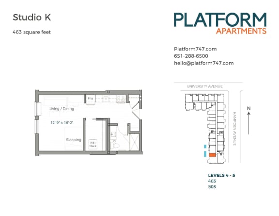 Floor Plan  a floor plan of studio k