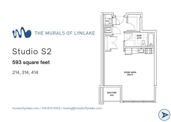 Floor Plan  Studio S2 Floor Plan