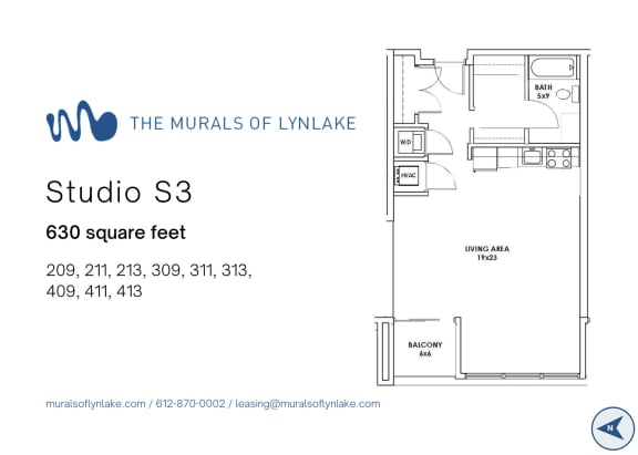 Floor Plan  Studio S3 Floor Plan