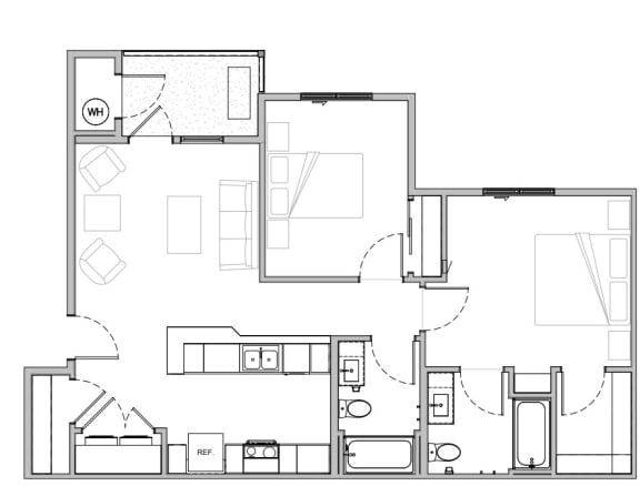 Floor Plan  C1 Floor Plan at COPPER MESA, Reno, NV