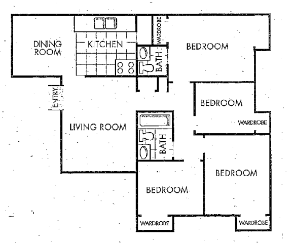Floor Plan  4 bedroom Floor Plan