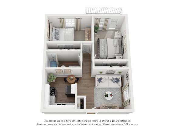Floor Plan  The Benton