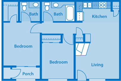 Floor Plan  Villas at Montebella 2A Floor plan 2d image depicting floor play layout.