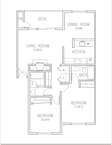 Floor Plan  North Coast