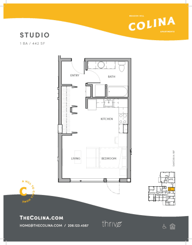 Floor Plan  Studio - A1-A.2 East
