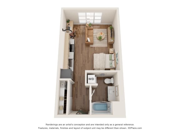 Floor Plan  bedroom floor plan of a 2103 sq ft  apartment