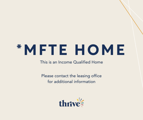 Floor Plan  a beige background with the words mfte home on it