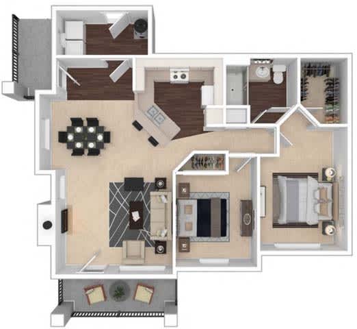 Floor Plan  a floor plan of a house with a bedroom and a living room