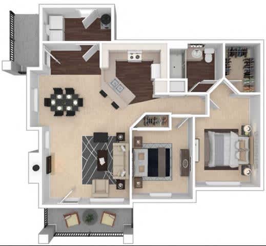 Floor Plan  a floor plan of a house with a bedroom and a living room