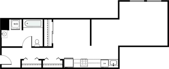 Floor Plan  Studio - S4