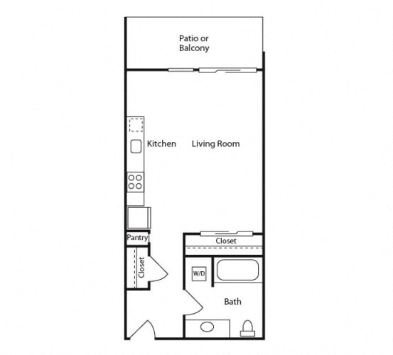 Floor Plan  Studio B
