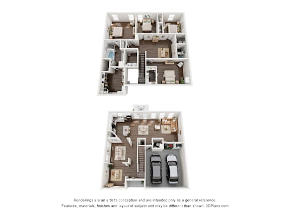 Floor Plan  a floor plan of a 2100 sq ft apartment