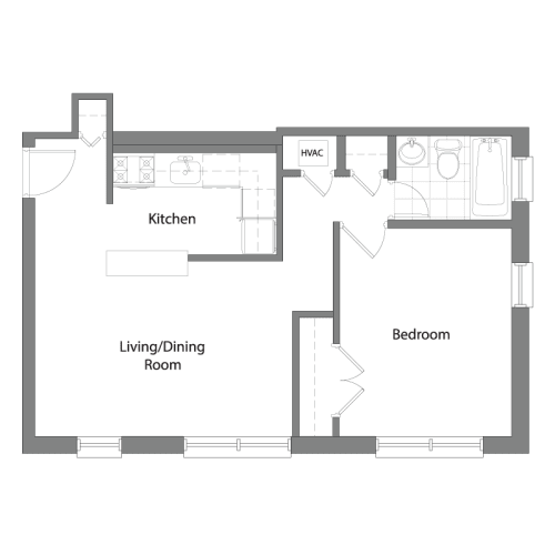 Floor Plan  a floor plan of a house
