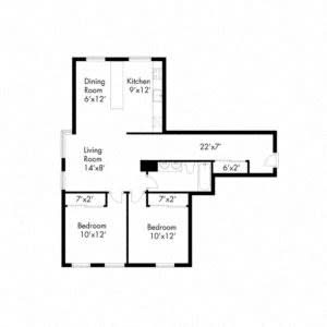 Floor Plan  a floor plan of a house with a staircase