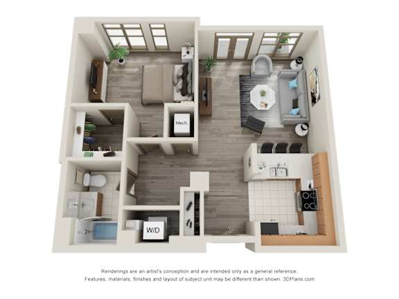 Floor Plan  R1BB743 -