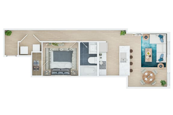 Floor Plan  102A