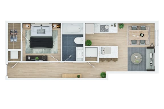 Floor Plan  104A