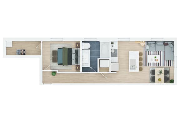Floor Plan  105A