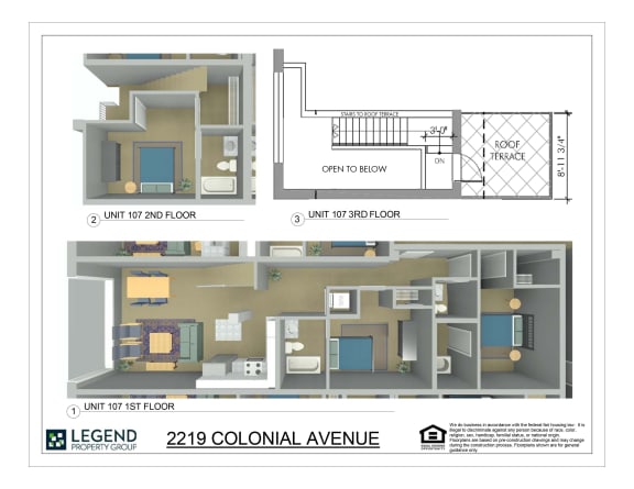 Floor Plan  Linde Lofts 107