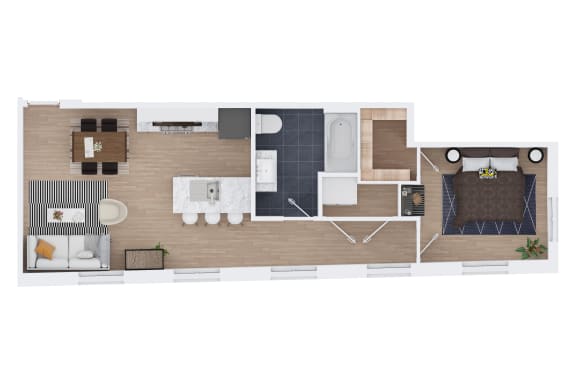 Floor Plan  201A
