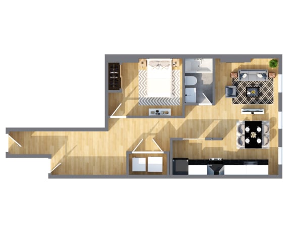 Floor Plan  201