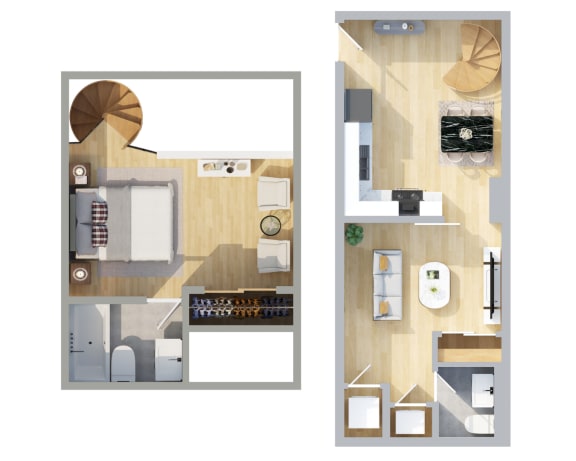 Floor Plan  City Hardware Lofts 202