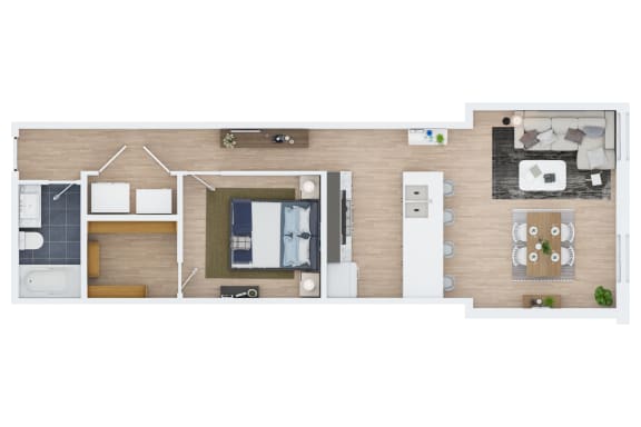 Floor Plan  203A