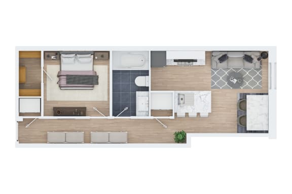 Floor Plan  204A