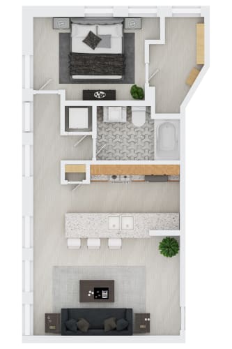 Floor Plan  401P