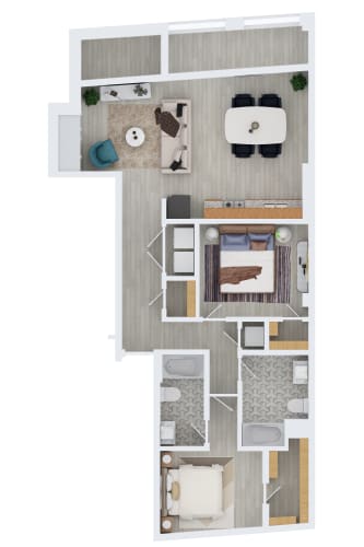Floor Plan  410P