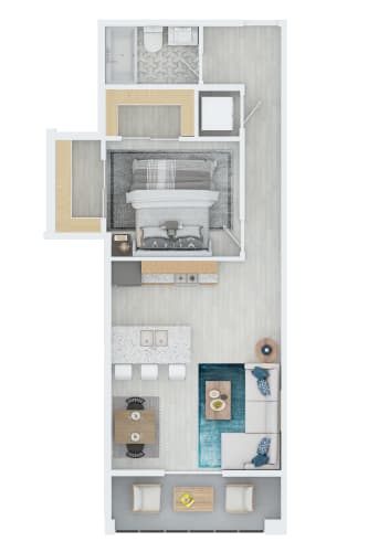 Floor Plan  413