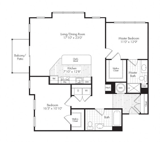 Floor Plans of The Reserve at Riverdale in Riverdale, NJ