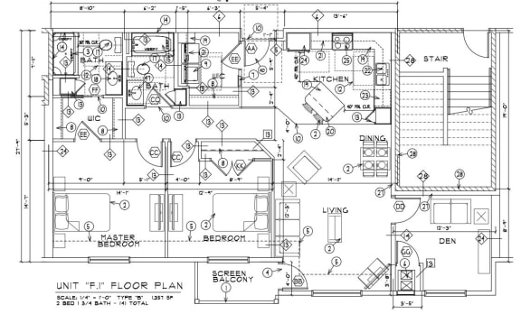 Floor Plan  a drawing of a floor plan of a house