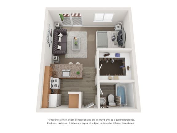 Floor Plan  Alpine Village_Standard Studio