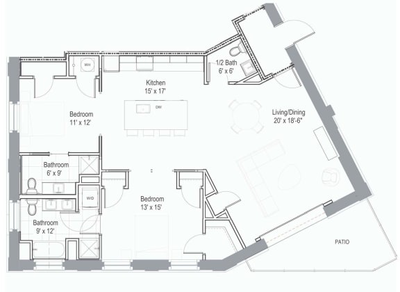 Floor Plan  Ambulance Garage Bay 2