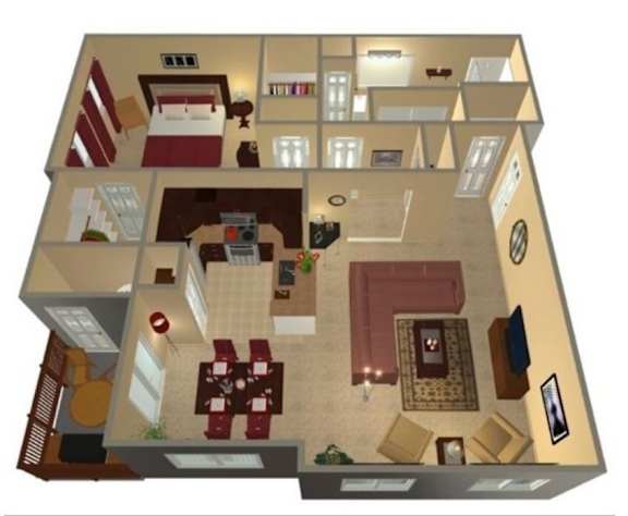 Floor Plan  1.1 MD