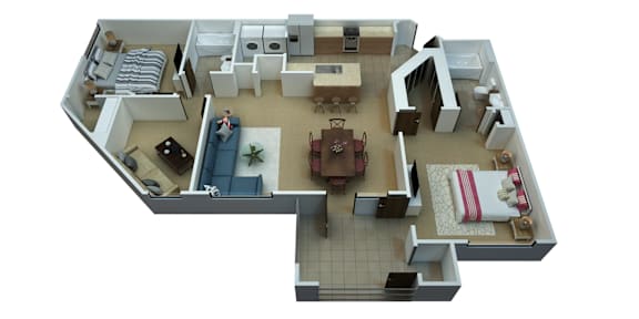 Floor Plan  The Glen - Amber