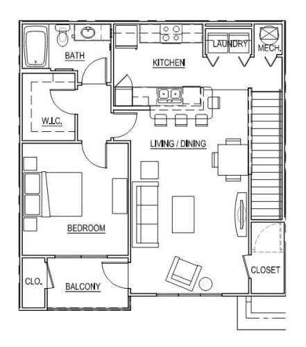 Floor Plan  Lake Erie - Second Floor