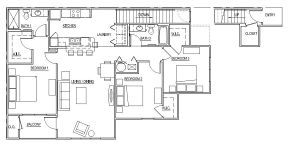 Floor Plan  Lake Superior - Second Floor