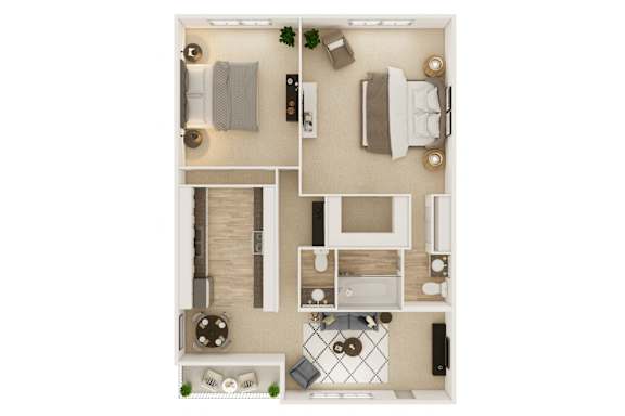 Floor Plan  Creekside A Floor Plan