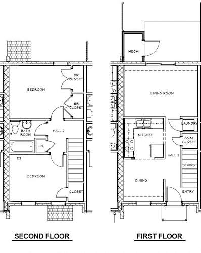 Floor Plan  Townhome