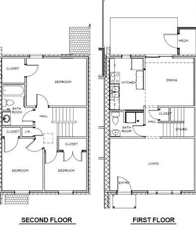 Floor Plan  Townhome