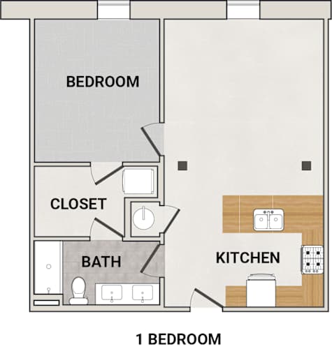 Floor Plan  ADA Studio