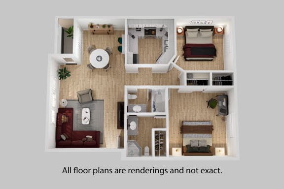 Floor Plan  all floor plans are bedrooms and not exact