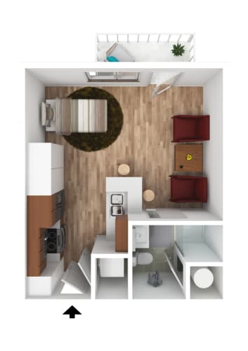 Floor Plan  Micro Studio