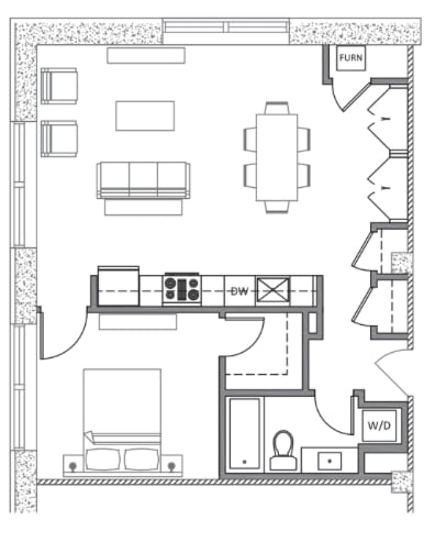 Floor Plan  FP 107