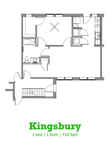 Floor Plan  Kingsbury